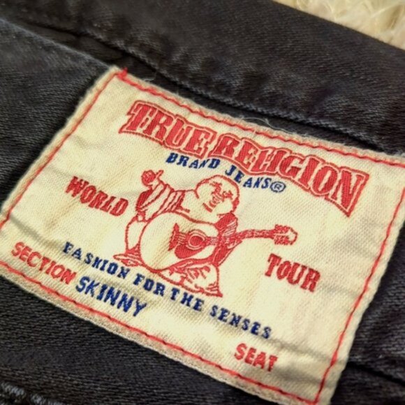 True Religion black jeans - Picture 6 of 8